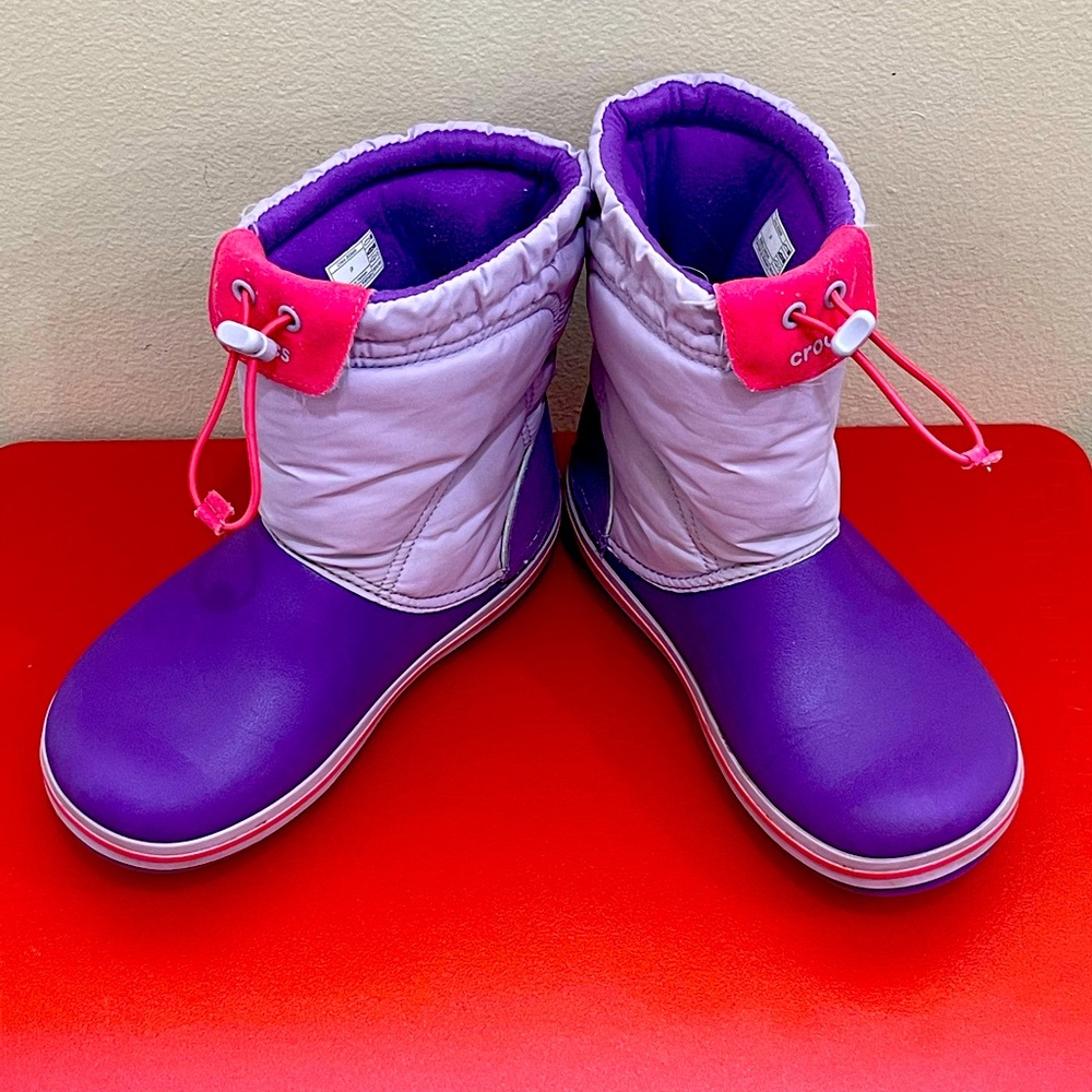 Kids CROCS boots, size j3